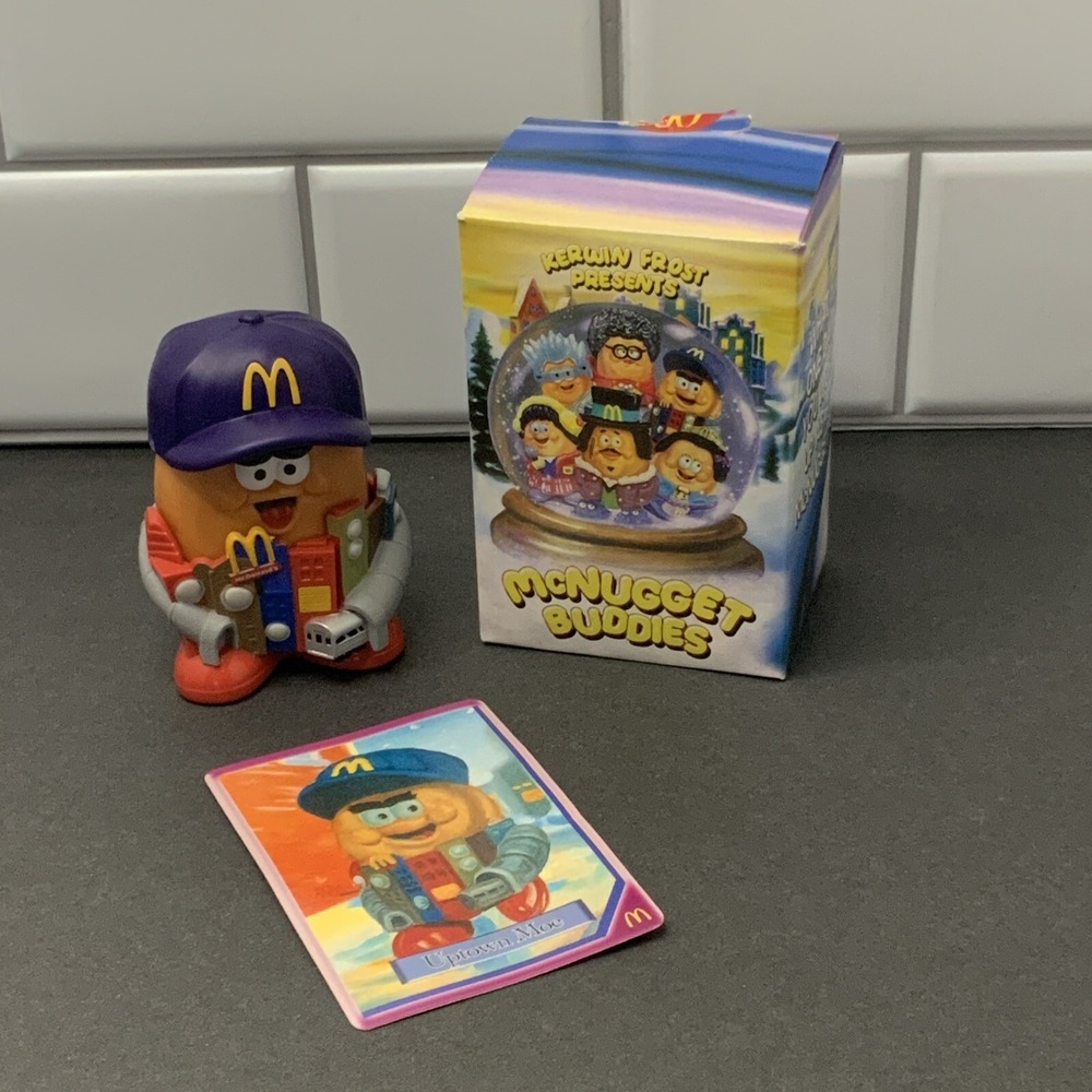 2023 McDonald's Uptown Moe Kerwin Frost McNugget Buddies Adult Happy‎ Meal Toy
